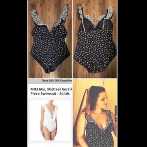 Michael Kors Swimsuit (Works as Maternity!)